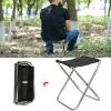 BEIJIALY Outdoor Foldable Chair Portable Fishing Stool, Folding Camping Stool, Lightweight Camp Chair Camping Fishing Stool for Adults Fishing Hiking Gardening view 3