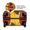 ZLYYXY Suitcase Cover Cute Yellow Lemon And Beetravel Luggage Cover Suitcase Protector Covers With Zip Washable For18in-32in Luggage view 4