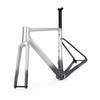 ICAN Graro Carbon Gravel Bike Frameset UCI and UDH Rear Hanger Bottom Bracket T47 49/52/54/56/58cm (Pitch Black, 56cm) view 3
