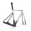 ICAN Graro Carbon Gravel Bike Frameset UCI and UDH Rear Hanger Bottom Bracket T47 49/52/54/56/58cm (Pitch Black, 56cm) view 4