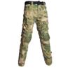 TOMITANY Mens Military Tactical Pants Slim Fit Cargo Camo Pant Waterproof Airsoft Combat Pants with Knee Pads Ruins Green S view 1