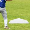 HANABASS Baseball Training Board Home Plate Mat Softball Practice Equipment Durable TPE Material for Boys and Girls Adults view 2