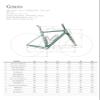 ICAN Graro Carbon Gravel Bike Frameset UCI and UDH Rear Hanger Bottom Bracket T47 49/52/54/56/58cm (Rosado, 49cm) view 2