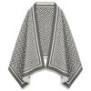 EXTREE Scarfs for Women Pashmina Silky Shawl Wrap for Evening Dressing Blanket Open Front Poncho Cape, Petite view 1