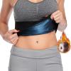 Vuirrm Waist Trainer for Women Belly Fat, Sauna Sweat Waist Trimmer Belt, Womens' Tummy Control Slimming Belt,S/M,Blue, Small-Medium view 1