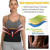 Vuirrm Waist Trainer for Women Belly Fat, Sauna Sweat Waist Trimmer Belt, Womens' Tummy Control Slimming Belt,S/M,Blue, Small-Medium view 4