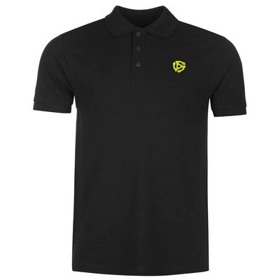 woxingwosu Mens Polo Shirts DJ 45 Embroidered Short Sleeve Polo Shirt Cotton Tennis Shirts for Men (XX-Large,Black)