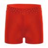 Freebily Girls Boy-Cut Slim Fit Yoga Cheer Volleyball Hot Shorts Low Rise Gymnastics Dance Running Booty Bottom Undershort Red C 16 Years view 1