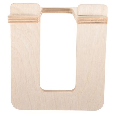 Homoyoyo Portable Wooden Scooter Stand for Boy Girl Detachable Balanced Bike Holder for Easy Storage and Use Home Garage Office DIY