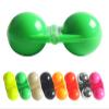KTGCOZS Pack of 20 Mixed Color Fishing Double Spring Clip Design Bells Twin Alarm Bells Rings Rod view 1