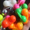 KTGCOZS Pack of 20 Mixed Color Fishing Double Spring Clip Design Bells Twin Alarm Bells Rings Rod view 4