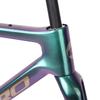 ICAN Graro Carbon Gravel Bike Frameset UCI and UDH Rear Hanger Bottom Bracket T47 49/52/54/56/58cm (Chameleon, 54cm) view 2