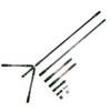 SHARROW Archery Balance Bar Set Compound Bow Stabilizer System Include Main Rod Side Rod Extend Rod Carbon Bow Role Rod Kit Recurve Bow and Compound Bow Accessory for Hunting (Green) view 1