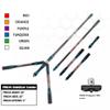 SHARROW Archery Balance Bar Set Compound Bow Stabilizer System Include Main Rod Side Rod Extend Rod Carbon Bow Role Rod Kit Recurve Bow and Compound Bow Accessory for Hunting (Green) view 2