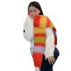 Muloo Women Scarf Winter Scarves Rainbow Tassels Scarf Classical Cashmere Feel Scarf Shawl Girl Outfit Outdoor Activity Scarf view 2