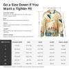 Dwrepo Rabbit in the Wilderness Sun Protection Hoodie Jacket Lightweight Zip Up Long Sleeve sun hoodie with Pockets, Medium, Black view 3