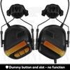 ACTIONUNION Tactical Headset for Airsoft Fast Helmet No Noise Reduction (Tan) view 3