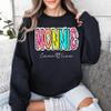 Personalized Nonnie Sweatshirt with Kids Name  Custom Grandma Crewneck Pullover, Cute Nonnie Gifts for Grandma Mothers Day, Birthday, Christmas, Cozy Family Outfits Shirt Sweatshirt Hoodie S-4XL view 3