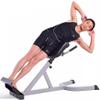 SBOJI Roman Chair Foldable Back Extension Machine, Multi-Functional Bench, Adjustable Back Exercise Bench For Home Gym, 145x70-80cm, White view 3