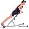 SBOJI Roman Chair Foldable Back Extension Machine, Multi-Functional Bench, Adjustable Back Exercise Bench For Home Gym, 145x70-80cm, White view 4
