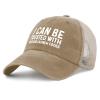 I Can Be Trusted with Nuclear Launches Codes Hat Men Trendy Country Hats for Mens Pigment Khaki Cycling Cap Low Profile Unique Gifts for Bakers view 2