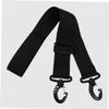 balacoo 2pcs Ski Boot Straps Skiing Supplies Ski Boot Holder Snow Skate Cross Country Skis Snowboard Accessories Boots Carrying Child Skates Nylon Webbing Adjustable, 91.00X3.50X0.20CM, Black view 2