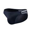 JOCKMAIL Men's Underwear Briefs Breathable Comfortable Mesh Underwear for Men (US, Alpha, Medium, Regular, Regular, Black) view 3
