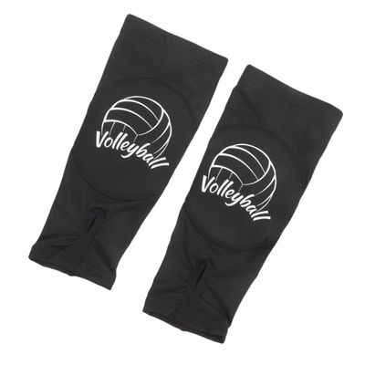 BRIGHTFUFU 1pair Volleyball Arm Sleeves for Women Lightweight Sports Compression Sleeve for and Comfort Breathable Elastic for Volleyball Basketball and Training Activities Black s
