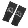 BRIGHTFUFU 1pair Volleyball Arm Sleeves for Women Lightweight Sports Compression Sleeve for and Comfort Breathable Elastic for Volleyball Basketball and Training Activities Black s view 1
