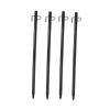 LOCADENCE 4Pcs Tent Stake, Aluminium Alloy High Strength Taper End Each Spike with a Hanging Hole and a Hange Tent Stake for Picnic Hiking view 1