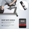 BODIOO Recumbent Exercise Bike for Home Use, Quiet Recumbent Stationary Bikes for Adults & Seniors, 8-Level Resistance, Adjustable Seat, Workout Equipment for Gym, Pulse Sensors & LCD Display view 4