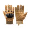 ANJMEICH Tactical Gloves, Non-Slip wear-Resistant to Protect Hands, Suitable for Outdoor Sports (Sand, L (Large) view 1