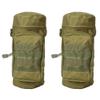 BudgetBundles US 1-2 Pack Tactical MOLLE PALS Modular Hydration Carrier H2O Water Bottle Pouch (Army Green,2 Pack) view 1