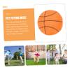 BRIGHTFUFU Round Pet Flying Disc Toy for Family Fun Soft Flying Disc for Beach Park Outdoor Activities for Boys and Girls Adults and Pets view 3