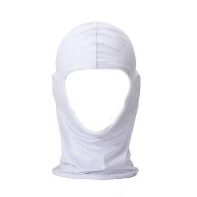 Winter Balaclava UV Protection Full Face Cover Motocycle Bandana Ski Masks Cover White