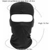 Winter Balaclava UV Protection Full Face Cover Motocycle Bandana Ski Masks Cover White view 3