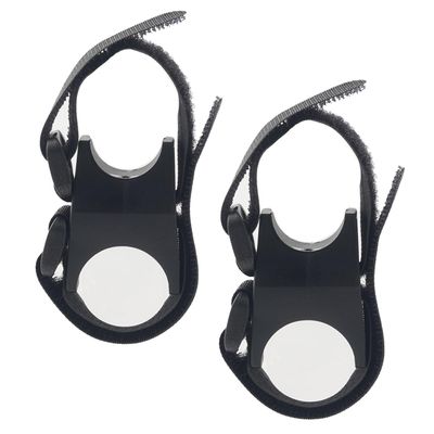 Calitte Flashlight Scope Mount Quick Release Mount for Hunting LED Light Flashlight Scope Torch Laser Scope Sight Telescope Diameter 18mm-25mm 2 Pack