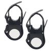 Calitte Flashlight Scope Mount Quick Release Mount for Hunting LED Light Flashlight Scope Torch Laser Scope Sight Telescope Diameter 18mm-25mm 2 Pack view 1