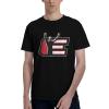 ETSDJ Dale Earnhardt Sr #3 T-Shirt Mans Short Sleeve Tops Cotton Printed T-Shirt Black, Small view 2