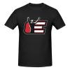 ETSDJ Dale Earnhardt Sr #3 T-Shirt Mans Short Sleeve Tops Cotton Printed T-Shirt Black, Small view 4