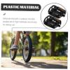 Balacoo 1 Pair Bicycle Pedal Mountain Bike Pedals Kids Bike Pedal Anti-Skid Pedals Cycling Pedals Bike Pedals for Road Bike Cycling Replacement Pedals Child Plastic Accessories Baby Car, Black view 3