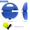 CHEGIF Tennis Trainer Rebound Ball with 3 String Balls and 4pcs Tennis Training Balls with String for Beginners Sport Exercise view 4