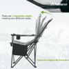 Aohanoi Camping Chairs, Portable 2 Pack Camp Chairs for Heavy People with Adjustable Angled Backrest, Outdoor Folding Camping Chairs for Outside Supports up to 350lbs, Carry Bag Included view 4