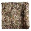 iunio Camo Netting Camouflage Netting, Camo Net Bulk Roll Camouflage Mesh Nets for Hunting Blind Deer Stand Military Party Decorations Sunshade Shooting (4.9ft*32.8ft/1.5m*10m, Brown Camo) view 1