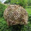 iunio Camo Netting Camouflage Netting, Camo Net Bulk Roll Camouflage Mesh Nets for Hunting Blind Deer Stand Military Party Decorations Sunshade Shooting (4.9ft*32.8ft/1.5m*10m, Brown Camo) view 4