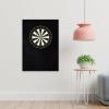 kowaku Extended Length Dartboard Surround Wall Protector, Black view 4