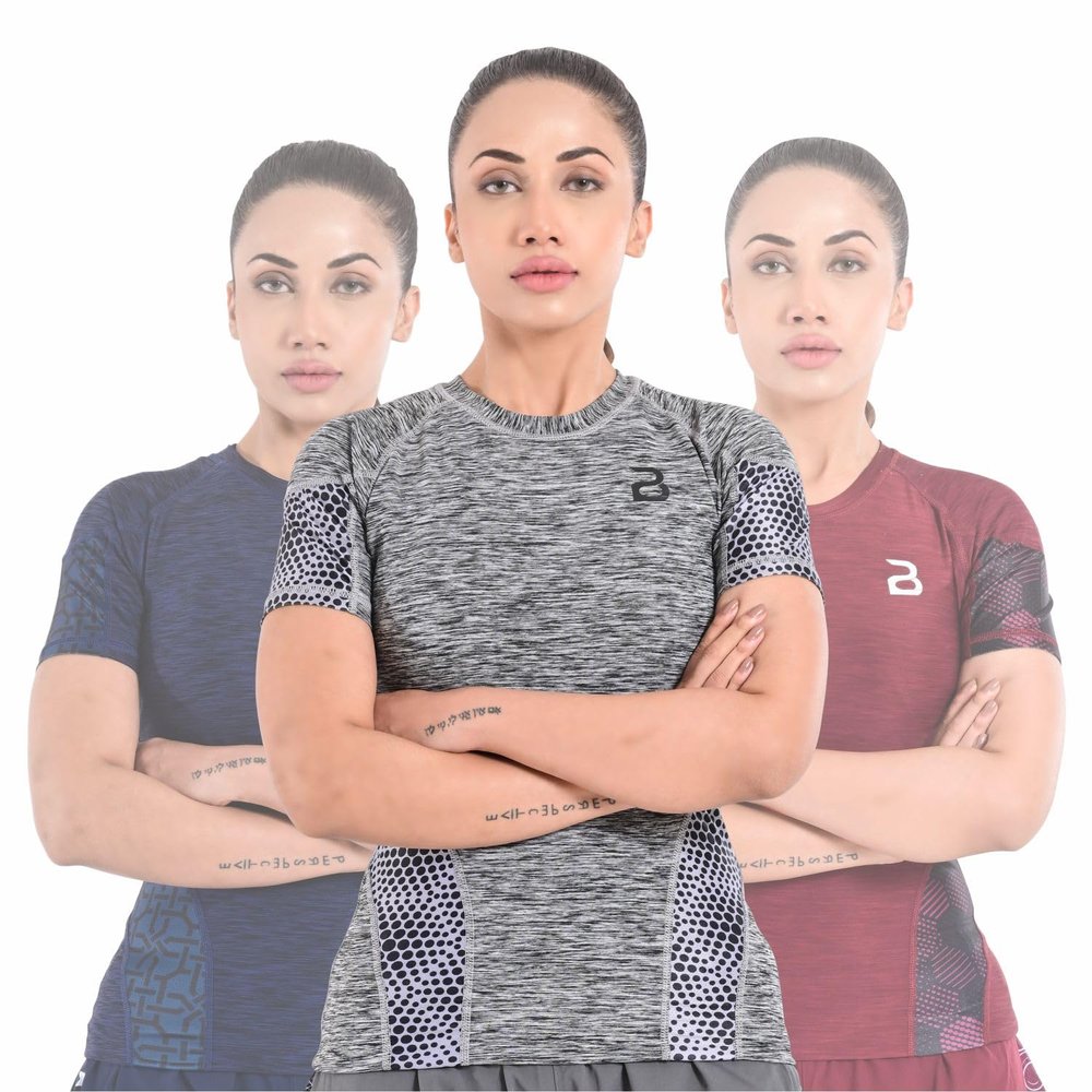 2BOLD Womens BJJ Grappling Rash Guard Compression Shirts, UPF 50+ Jiu Jitsu No-Gi, Shirt, Athletic, MMA, BJJ Rash Guard (US, Alpha, Small, Regular, Regular, Grey, Sublimated)