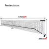 OFDWFFYM Portable Pickleball Net Set with Stand 22ft, High Tenacity Tennis Pickleball Net, for Backyard Sports Field Park view 3