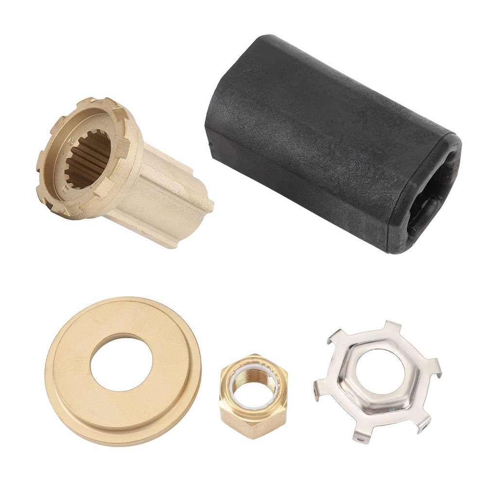 aqxreight Hub Kit, 5PCS Propeller Hub Kit 835257Q1 Metal Plastic for Flo Torq 2 Hubs Kit Replacement for Mariner Outboards Engine