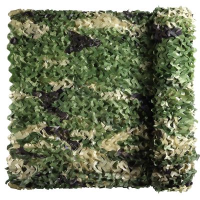 iunio Camo Netting Camouflage Netting, Camo Net Bulk Roll Camouflage Mesh Nets for Hunting Blind Deer Stand Military Party Decorations Sunshade Shooting (9.84ft*13.12ft/3mx4m, US 5 Color Woodland)